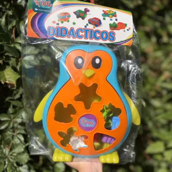 Pingüino Didáctico – Encastre y Aprendizaje
