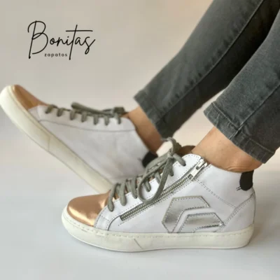 Zapatilla Irene blanca art 483