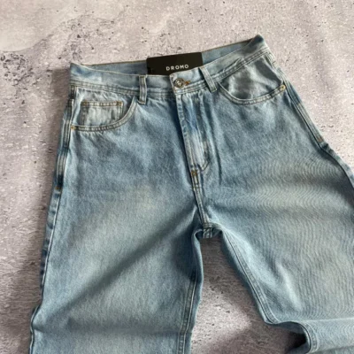 Jean Baggy Gastado con Detalles y Prelavado - Talles 38-48