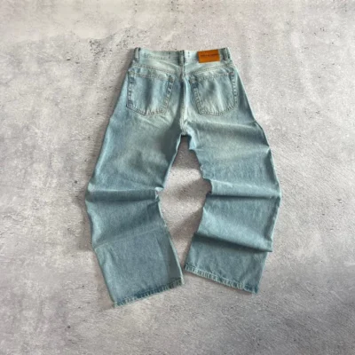 Jean Baggy Gastado con Detalles y Prelavado - Talles 38-48