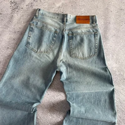 Jean Baggy Gastado con Detalles y Prelavado - Talles 38-48