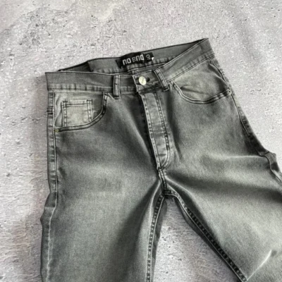 Jean Birmingham Slim con Roturas y Prelavado - Talles 38 a 50