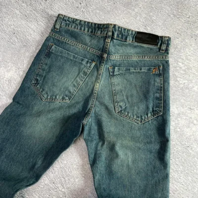 Jean BoniaK Oxido Mom con Roturas - Prelavado