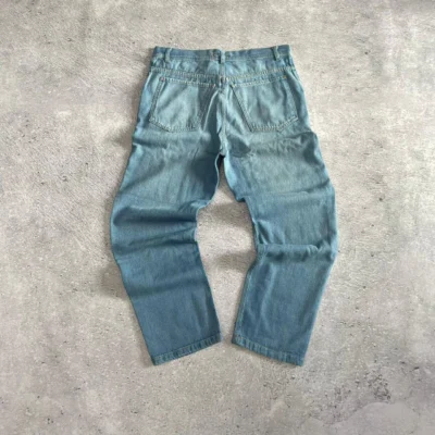 Jean Baggy Básico con Corte Suelto y Prelavado