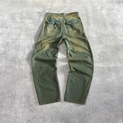 Jean Baggy Matizado Ultra Suelto con Recortes - K200