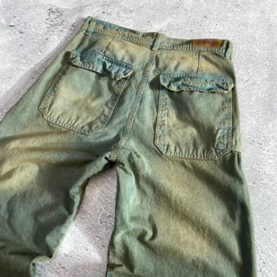 Jean Baggy Matizado Ultra Suelto con Recortes - K200