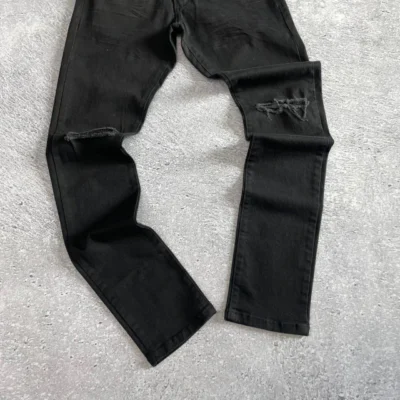 Jean Black Spanyol Semi Elastizado con Estilo y Comodidad