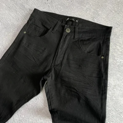 Jean Black Spanyol Semi Elastizado con Estilo y Comodidad