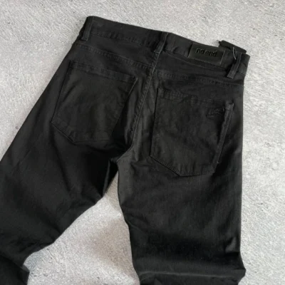 Jean Black Spanyol Semi Elastizado con Estilo y Comodidad