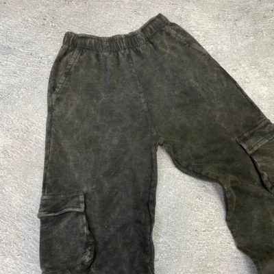 Joggin Baggy Cargo Washed de Algodón Premium