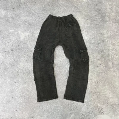 Joggin Baggy Cargo Washed de Algodón Premium