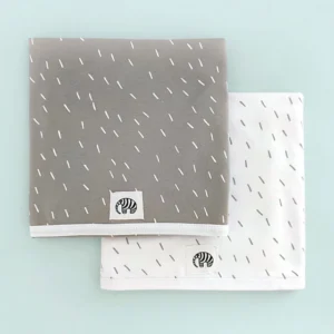 Manta recibidora | Doble algodón - Lluvia