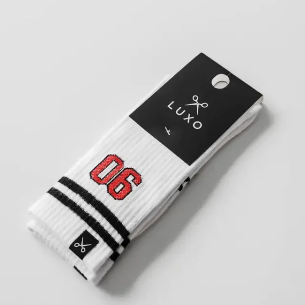 Medias P.M Ravers blanco Luxo
