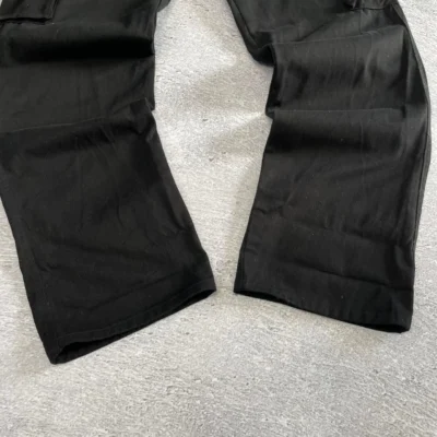Pantalón Baggy Cargo en Gabardina con Bolsillos
