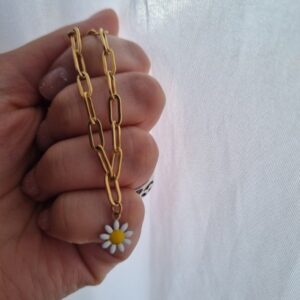 Pulsera flor Ad — Anacletta Accesorios, Bahía Blanca