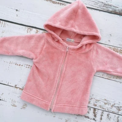 Campera polar rosa #4076