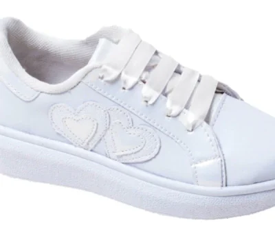Zapatilla dos corazones #19368