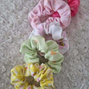 Scrunchies estampados — Anacletta Accesorios, Bahía Blanca