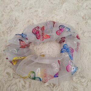Scrunchies mariposas — Anacletta Accesorios, Bahía Blanca