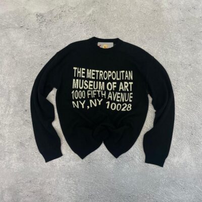 Sweater Metropolitan en hilo prelavado, corte regular