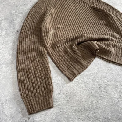 Sweater Punto Perlé de Hilo Prelavado, Corte Regular