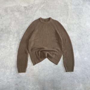 Sweater Punto Perlé de Hilo Prelavado, Corte Regular