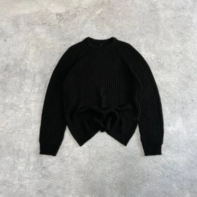 Sweater Punto Perlé de Hilo Prelavado, Corte Regular