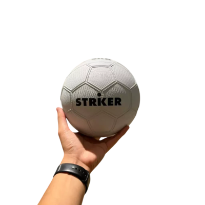 Pelota de handball de caucho N3 gris