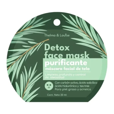 Mascarilla Detox Con Carbón Activado Y Acído Hialuronico