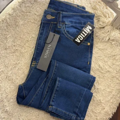 PANTALON TORINO ENGOMADO ALFORZAS WIDE LEG CIERRE