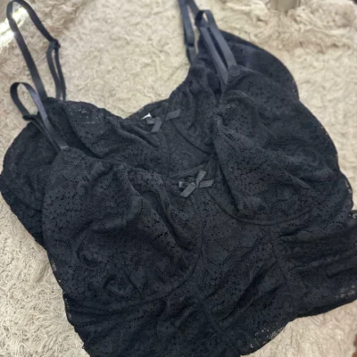 BODY ROXY FOIL CON BRILLOS LYCRA ESCOTE REDONDO NEGRO