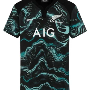 Camiseta new zeland jungle Rugby All Blacks