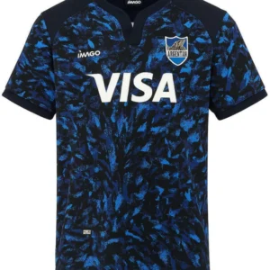 Camiseta Argentina Pumas tramada azul Rugby niño
