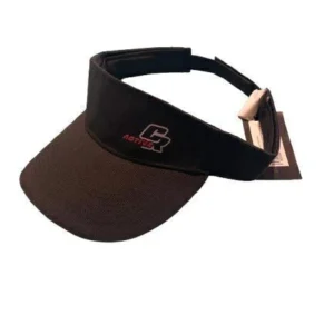 Visera deportiva negra