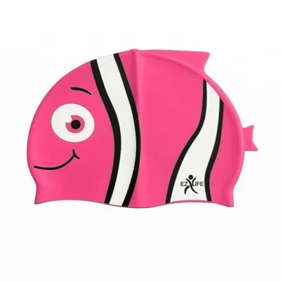 Gorro Natación dibujitos silicona junior niños
