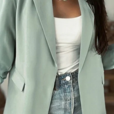 BLAZER DANNA // REMERA CORALINE // PANTALON SIENNA — Mitica Showroom, Bahía Blanca