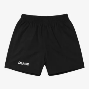 Short de Rugby Soft liso negro niño