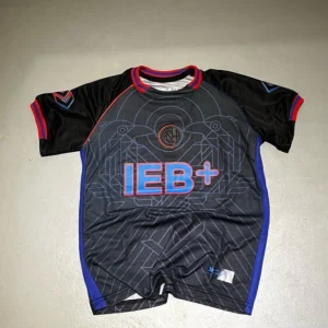 Camiseta San Lorenzo negra Atomik niño 2026