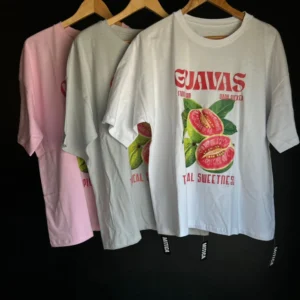 REMERA GUAVAS ALGODON AMPLIA