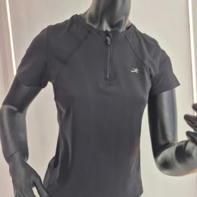 Remera Dama Con Cierre