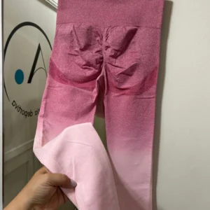 Calza seamless degradé ROSA/ROSA PÁLIDO