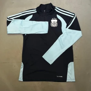 Buzo AFA azul mundial 2026 azul medio cierre mangas celestes