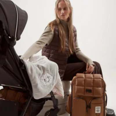 Mochila maternal France -Black