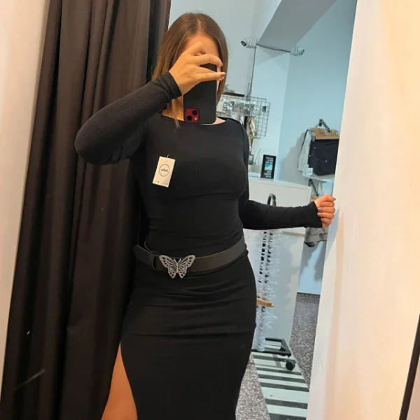 VESTIDO MORLEY LANILLA
