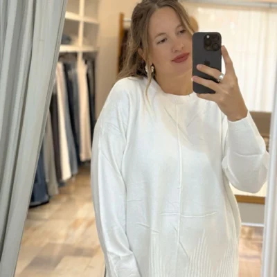 Sweater Hathor - celeste — Casa Blanca Showroom, Bahía Blanca