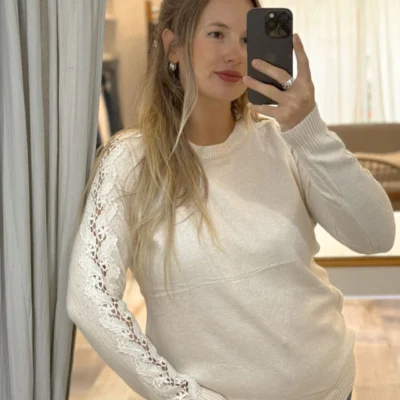 Sweater Andromeda - Crema — Casa Blanca Showroom, Bahía Blanca