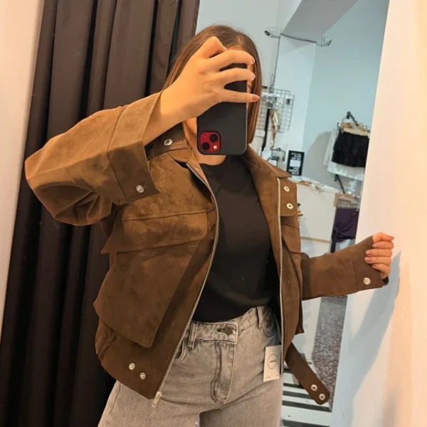 CAMPERA GAMUZA
