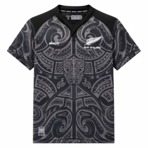 Camiseta Rugby All Black Maori New Zeland Imago
