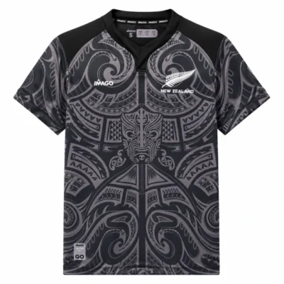 Camiseta Rugby All Black Maori New Zeland Imago