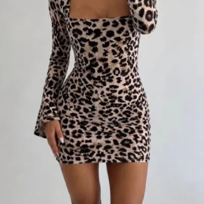 VESTIDO MICRO PRINT — Bahia Indumentaria Femenina, Bahía Blanca